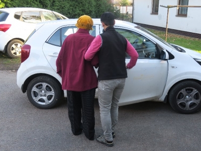 Automobil pro pečovatelskou službu Žamberk