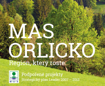 Kniha projektů podpořených MAS ORLICKO v letech 2009 - 2013
