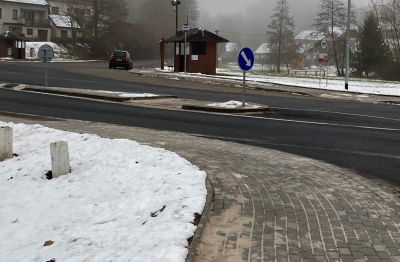 Novostavba chodníku v obci Řetůvka