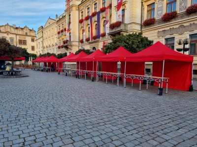 Pořízení prodejních stánků pro propagaci regionálních výrobků na kulturních akcích