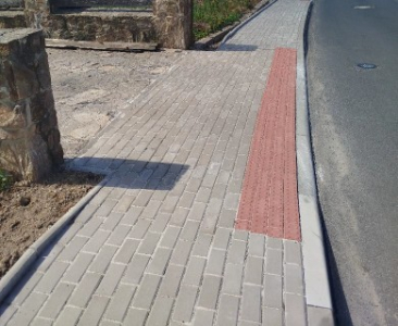 Rekonstrukce chodníků ulice Draha Žamberk